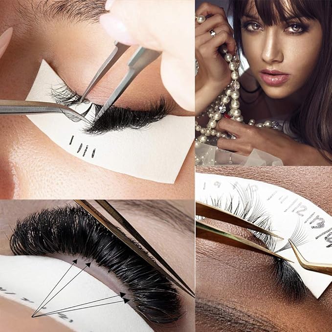 Foam Eye Pads for Eyelash Extensions - Akissos 125 PCS Pre Cut Medical Foam Tape Under Eye Pads Lash Extension Supplies Beauty Tools Lint Free Hypoallergenic No Latex Waterproof-GlimoraGlow