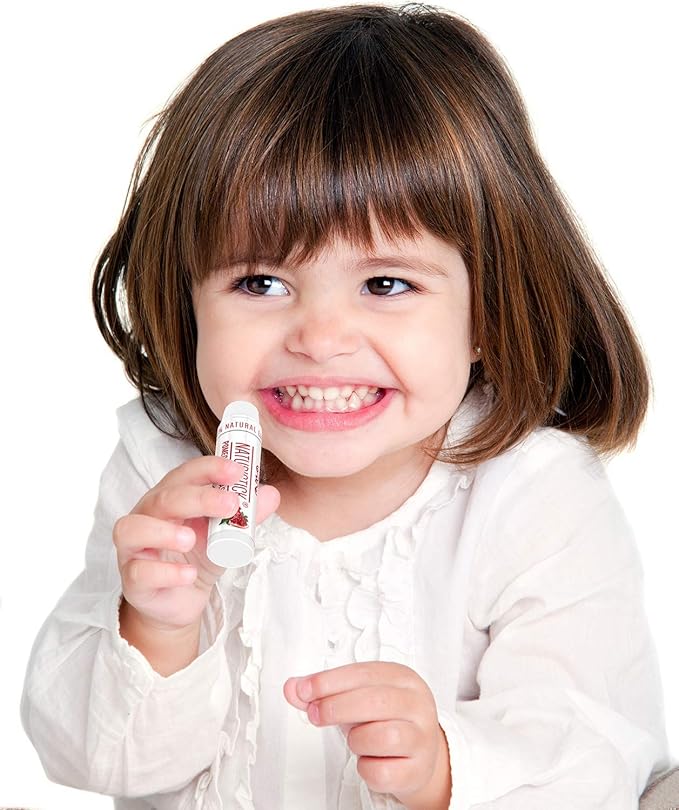 10-Pack Lip Balm Gift Set by Naturistick. Assorted Scents. 100% Natural Ingredients. Best Beeswax Chapsticks for Dry, Chapped Lips. Made in USA for Men, Women and Children-GlimoraGlow