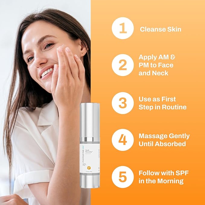 Photozyme DNA Youth Recovery Facial Serum | 0.5 Fl Oz-GlimoraGlow