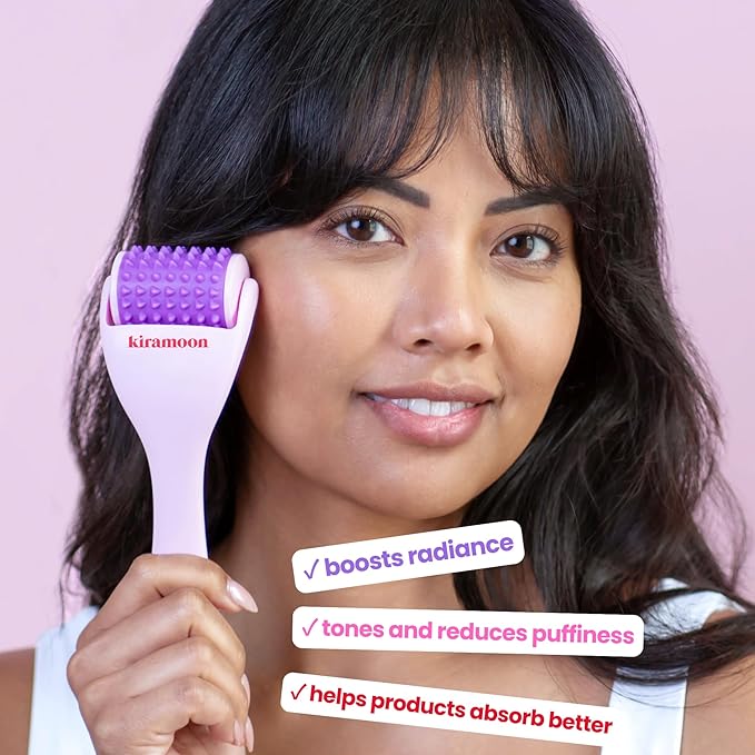 Reset Roller to Boost Skincare Absorption, Reduce Puffiness, Relax Jaw Muscles, and Promote Collagen. Anti-Aging and Relaxing Silicone, Gifts for Her-GlimoraGlow