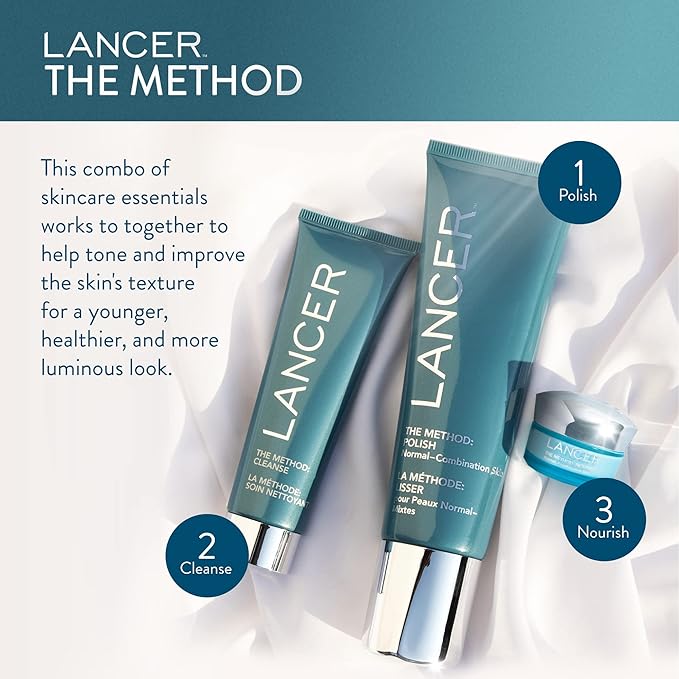 Lancer Skincare The Method: Cleanse Face Cleanser, Daily Face Wash with Salicylic Acid, Oily or Congested Skin, 4.05 Fluid Ounces-GlimoraGlow