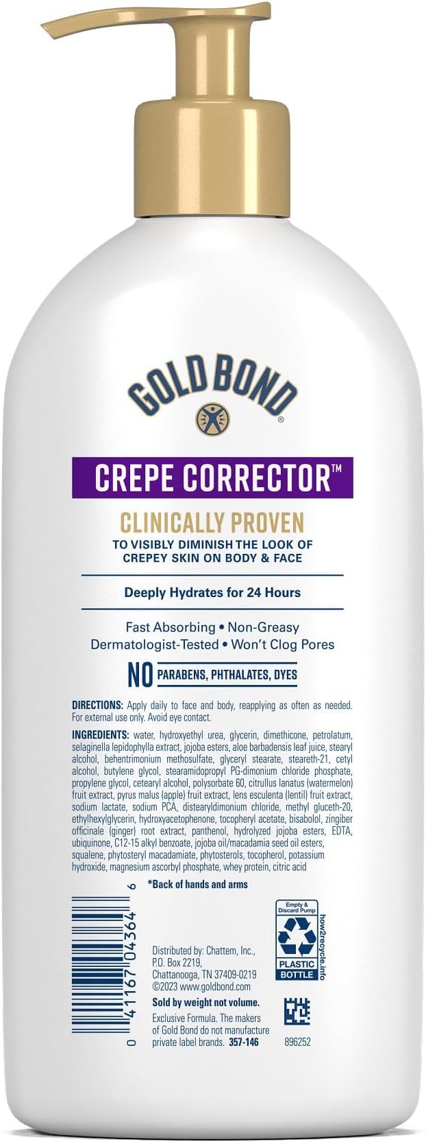Gold Bond Age Renew Crepe Corrector Body Lotion, Replenishing & Smoothing Formula, 13 oz (Packaging May Vary)-GlimoraGlow