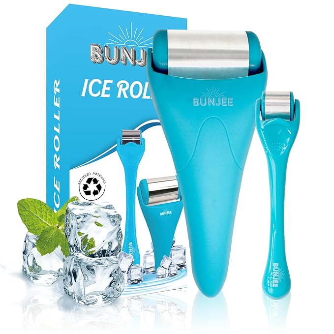 Bunjee Ice Roller For Face Eyes Wrinkles Puffiness Skin Care Beauty Product Men & Women Gift-GlimoraGlow