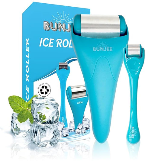 Bunjee Ice Roller For Face Eyes Wrinkles Puffiness Skin Care Beauty Product Men & Women Gift-GlimoraGlow