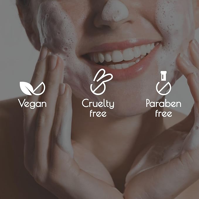 Be Bare Jelly Ball Cleanser, Daily Face Wash Korean Skin Care Cleanser Ball for Dry Skin with Squalane & Hyaluronic Acid for Skin Hydration and Moisturizing - Fresh Aqua (1.41oz)-GlimoraGlow