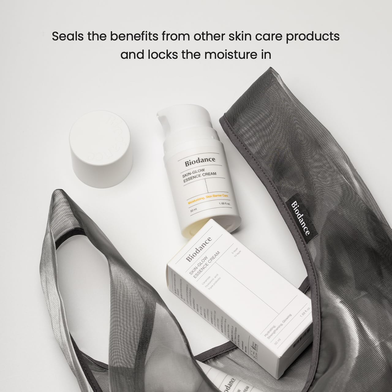 BIODANCE Skin-Glow Essence Cream, Moisturizing, Anti-Aging, Hyaluronic Acid & Ceramide Facial Moisturizer, Korean Skincare | 1.69 fl.oz, 50ml-GlimoraGlow