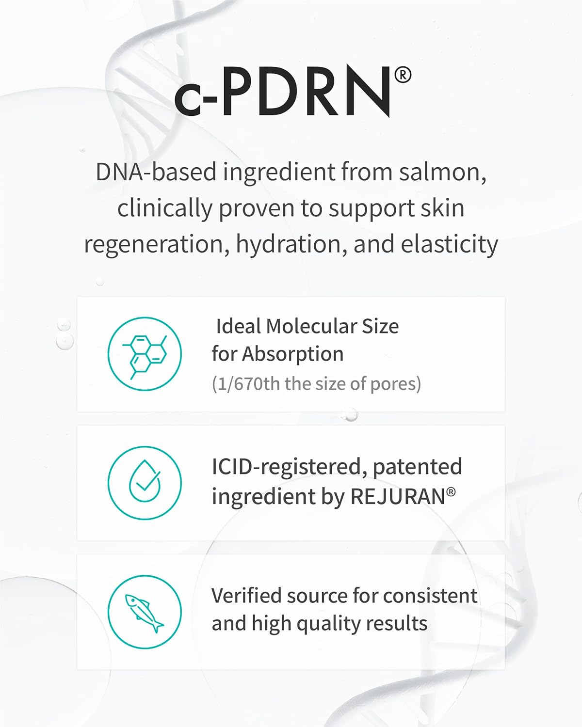 REJURAN® Refreshing Emulsion, c-PDRN® - Salmon DNA Facial Moisturizer for Deep Hydration, Radiance-Boosting, Firmness, Skin Elasticity, and Optimal Moisture Balance. Korean Skincare (1.52 fl oz)-GlimoraGlow