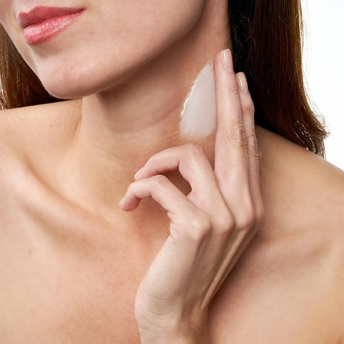 Baebody Firming Neck Cream with AHAs, CoQ10, Glycolic Acid, Green Tea for Sagging Skin, Fine Lines, Wrinkles, 1.7 Fl Oz-GlimoraGlow