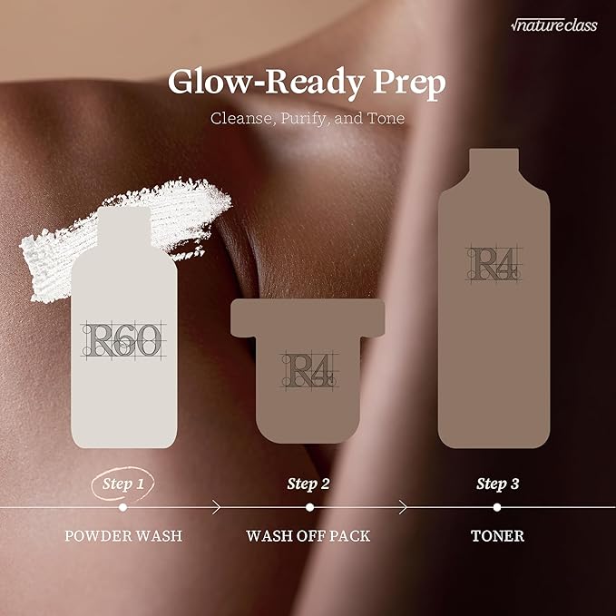 R60 Rice Enzyme Powder Face Wash Cleanser – Exfoliating, Deep Cleansing, Removes Pore Impurities for Soft Radiant Skin, Korean Skincare1.76oz-GlimoraGlow