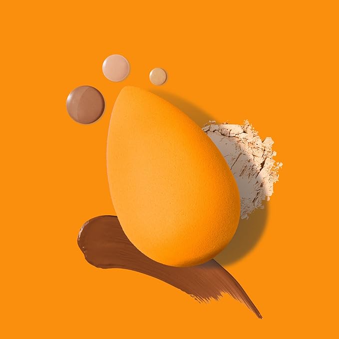 Beautyblender® | Pop Beauty Blender Makeup Sponge, Super-Soft Foam Easily Blends Foundations, Powders & Creams, Made in USA, Reusable, Washable, Streak Free Application, Vegan, Cruelty Free-GlimoraGlow