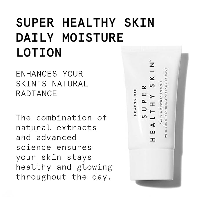 Super Healthy Skin Daily Moisture Lotion For Lightweight Smoothing, Softening & More Youthful-Looking Skin-GlimoraGlow