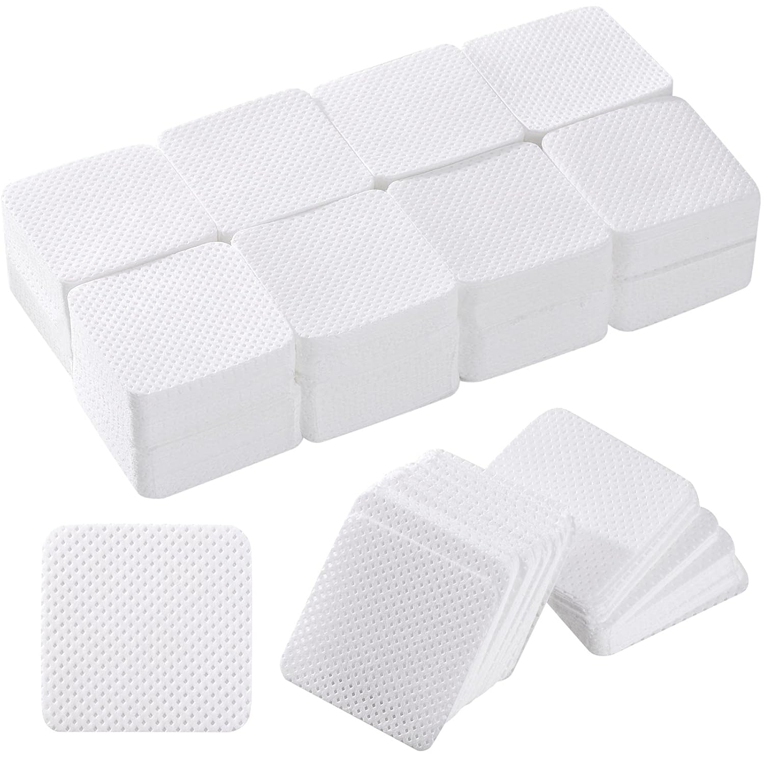 1000Pcs Nail Wipes Lint Free Gel Nail Polish Removers Cotton Pads Eyelash Extension Glue Cleaning Wipes-GlimoraGlow