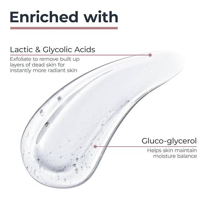 Eucerin Radiant Tone Face Cleanser Gel with 2% Exfoliating AHA Complex, Gentle Face Wash Improves Skin Clarity and Boosts Radiance, All Skin Types, 6.8 Fl Oz Bottle-GlimoraGlow