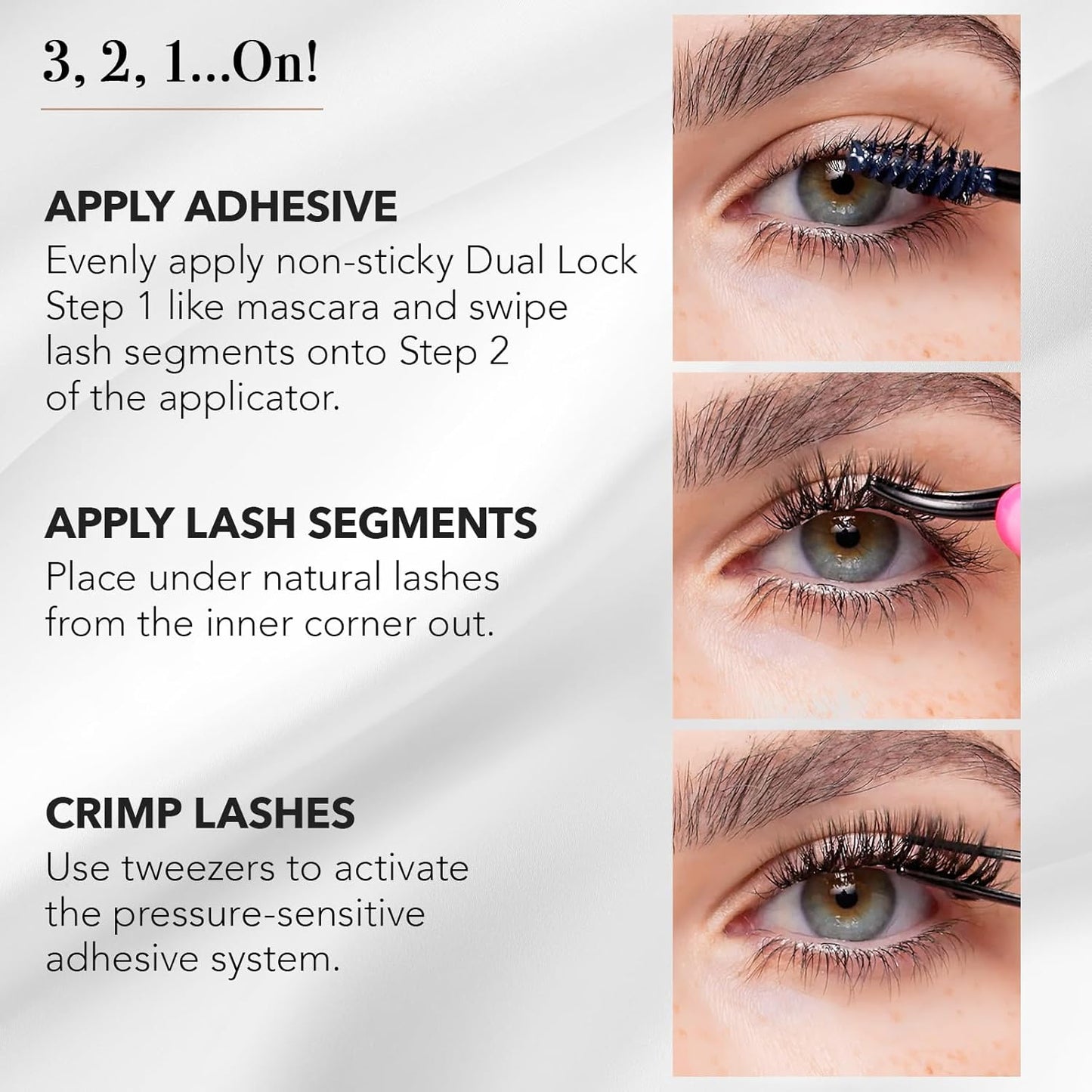 Pro Lash SoftWear Clean Girl Mini Lash Clusters Kit - Natural-Looking, Lightweight Lashes - 7-Day Cluster Eyelash Extensions Waterproof Lashes Clusters - Single Set - Original No. 35-GlimoraGlow