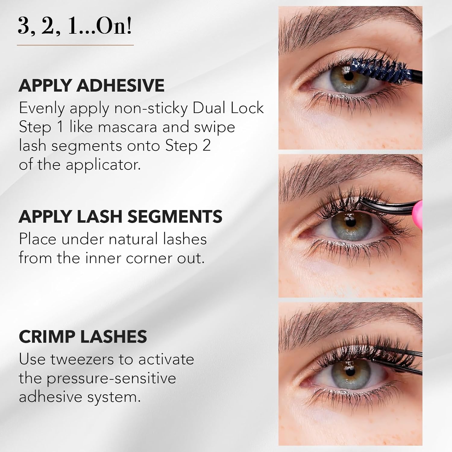 Pro Lash SoftWear Clean Girl Mini Lash Clusters Kit - Natural-Looking, Lightweight Lashes - 7-Day Cluster Eyelash Extensions Waterproof Lashes Clusters - Single Set - Original No. 35-GlimoraGlow