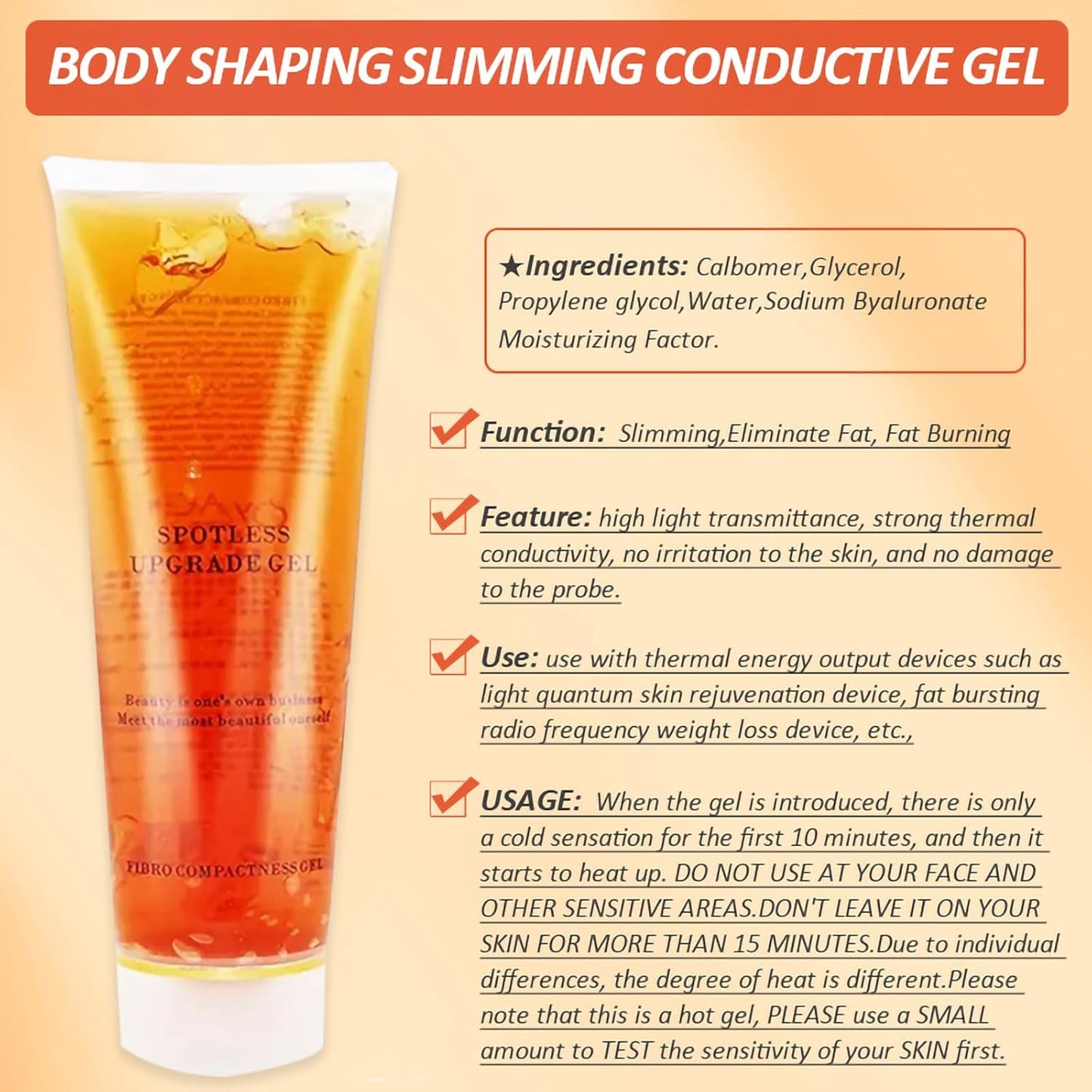 3PCS Conductive Gel, Lifting Slimming Cooling Gel, Suitable for Various Beauty Salon Equipment, Lubricates, Cools, Soothes, Hydrating, Firmming(Mix 900ML)-GlimoraGlow