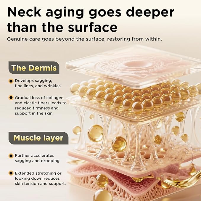 Firming Neck Cream for tightening and firming,Retinol,Collagen & Hyaluronic Acid Cream-Anti-Aging Face Moisturizer for Face,Wrinkle Smoother for Women & Men, 1.76 Fl Oz-GlimoraGlow