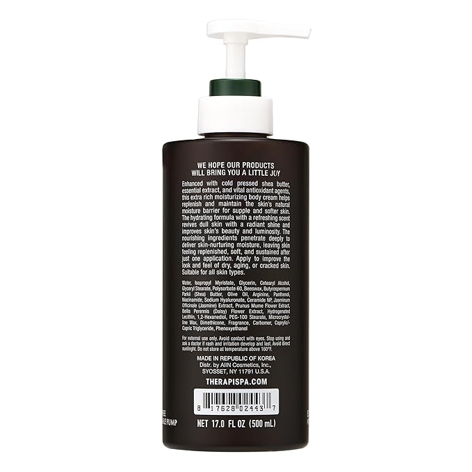 Scented Body Lotion for Women – Deep Hydration & Refreshing Moisturizer with Shea Butter, Ceramides & Panthenol to Revive & Nourish Dry Skin (Bergamot & Olive, 17.0 fl oz)-GlimoraGlow