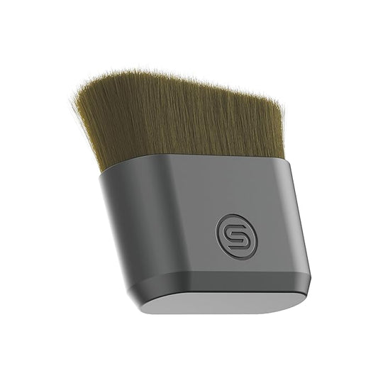 SONN Self Tanner Brushes - Body and Face Kabuki Brush Applicator for Fake Tan, Lotion, Makeup, and Sunscreen, Back Applicator for Sunless Tanner and cream (Face Brush)-GlimoraGlow