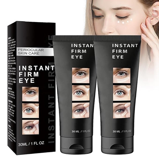 Instant Firm Eye Cream, Temporary Eye Tightener,Instant Firm Eye Tightening Cream for Firm Under Eye Firming, Reduce Fine Lines,2pcs-GlimoraGlow