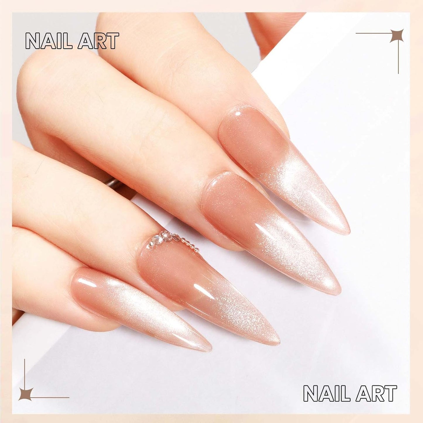 10ml Cat Eye Gel Nail Polish with Magnetic Nail Polish Gel for Home Manicure Nails DIY-GlimoraGlow