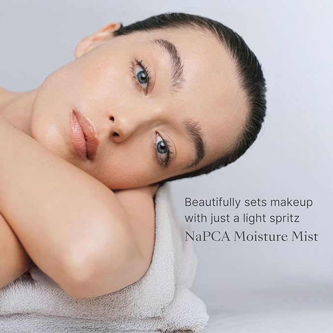 Nu Skin NaPCA Moisture Mist | Revitalizing Moisturizer & Cooling Mist with Hyaluronic Acid | Hydrating Spray for Face, Body & Hair | Sodium PCA for All Skin Types | 8 oz | 1 Pack-GlimoraGlow