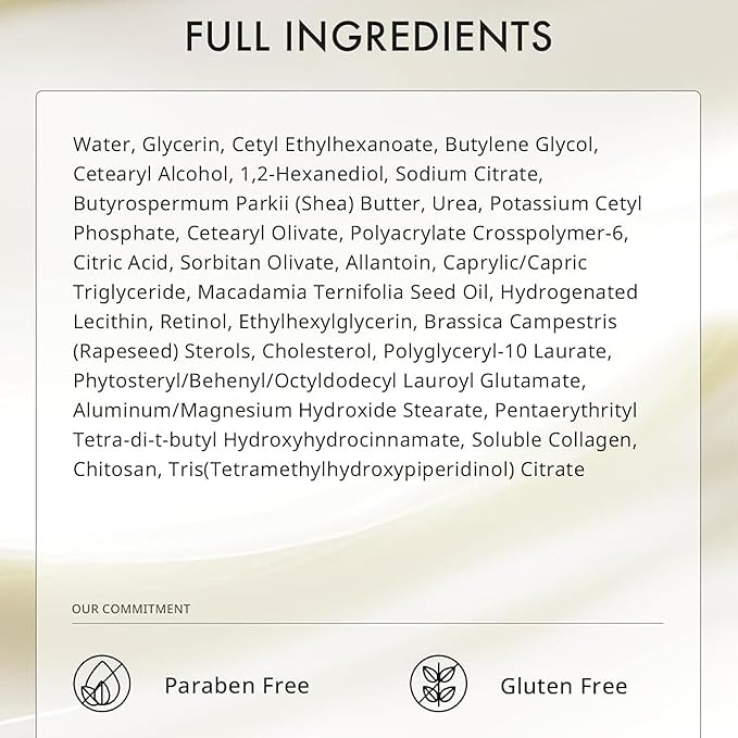 Ultra-Size Firming Retinol Body Lotion for Crepey Skin & Keratosis Pilaris with 0.05% Retinol, AHA, Collagen, Body Cream, Anti Aging Moisturizer 10.14 fl oz-GlimoraGlow