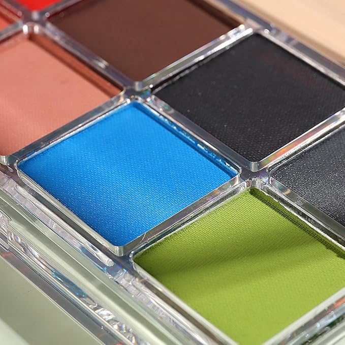 10 Colors Solid Neon Phosphor Nail Powder Set Fluorescent Gradient Iridescent Pigment Powder Glitter Dust Kit for Gel Polish Nail Art Decorations-GlimoraGlow