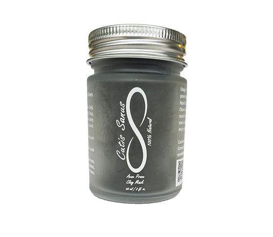 100% Natural Acne Prone Skin Clay Mask 120g All Clay & No Water-GlimoraGlow