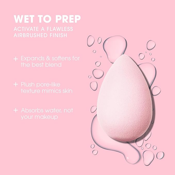 Beautyblender® | Bubble Blender Makeup Sponge | Blend Liquid Foundations, Powders and Creams | Streak Free Application | Vegan, Cruelty Free | Made in USA-GlimoraGlow