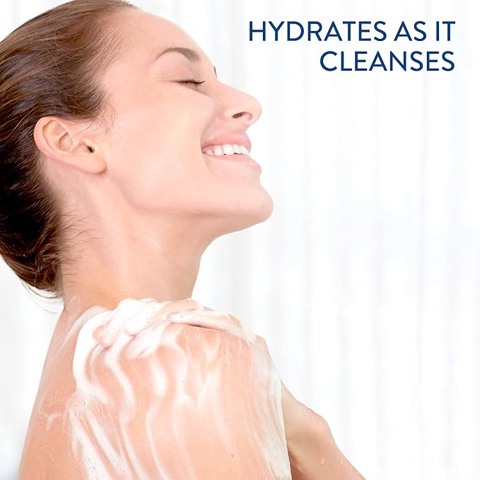 Cetaphil Ultra Gentle Refreshing Body Wash, For Dry To Normal, Sensitive Skin, Aloe Vera, Vitamin B5, Hypoallergenic, Dermatologist Tested, Fragrance Free, 16.9oz Pack of 3-GlimoraGlow