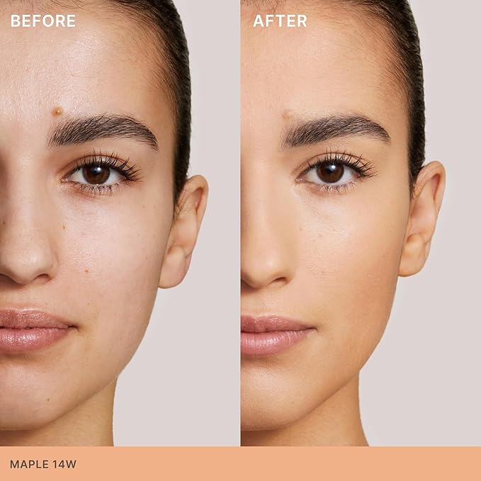 ILIA - Skin Rewind Complexion Stick - Foundation + Concealer + Skincare | Non-Toxic, Vegan, Cruelty-Free, Clean Makeup (14W - Maple, 0.35 oz | 10 g)-GlimoraGlow