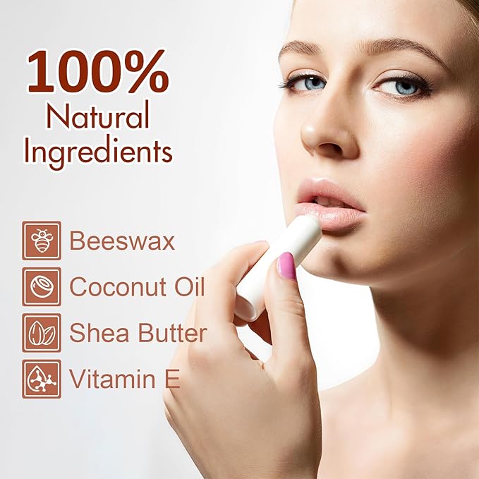 120 Pack Lip Balm Unlabeled, Natural Lip Balm Bulk Blank Tube, Personalized Lip Balm for Party Favors and Gift Basket Filling, Wedding or Baby Shower-5 Flavors-GlimoraGlow