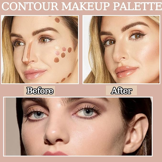 10 Colors Correcting Concealer Palette,Colors Corrector Palette,Moisturizing Full Coverage Liquid Foundation Cream Contour Makeup Palette with Brush-GlimoraGlow