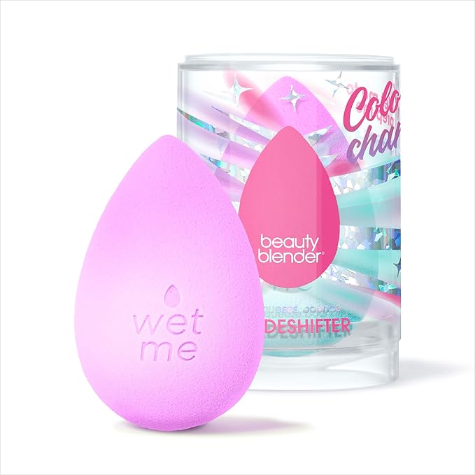 Beautyblender® | Wave Color Changing Blender Makeup Sponge | Blend Liquid Foundations, Powders and Creams | Streak Free Application | Vegan, Cruelty Free | Made in USA-GlimoraGlow
