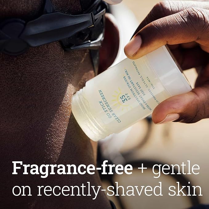 Oars + Alps Go Stick Clear SPF 35 Face Sunscreen, Skin Care Infused with Vitamin E and Antioxidants, Water and Sweat Resistant, TSA Friendly, 1.7 Oz, 2 Pack-GlimoraGlow