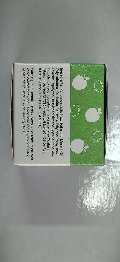 2 PCS Bee Lip Balm Honey Pot, Honey & Apple Lime Sleeping Lip Mask Overnight, Hydrating Prevention Dry and Cracked Lip Scrub, Reduces Lip Lines, Brightening Lip Color-GlimoraGlow