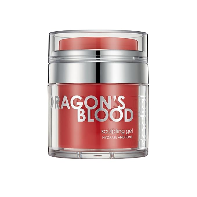 Rodial Dragon's Blood Sculpting Gel 1.7 fl oz - Rejuvenating, Ultra-Hydrating Face Cream - Refreshing Gel/Cream Formula - Triple Action Collagen Formula for a Firmer, Tighter and Smoother Skin Look-GlimoraGlow