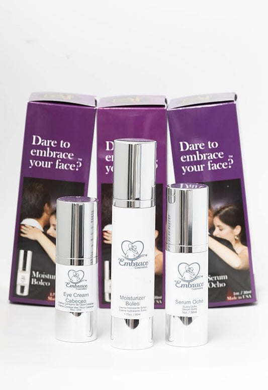 Collection I - Includes Eye Cream Cabeceo, Serum Ocho, and Moisturizer Boleo-GlimoraGlow