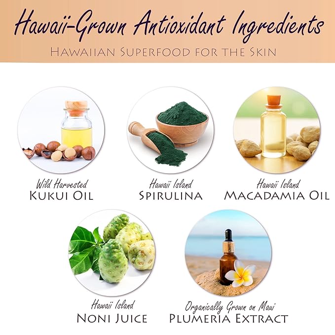 Kokua Sun Care SPF 50/80 Lotion Hawaiian Reef Safe Non Nano Zinc Oxide Sunscreen for Face & Body, Moisturizing Sun Protection Cream, Mineral Water Resistance, Cruelty Free, Natural Vegan Formula-GlimoraGlow