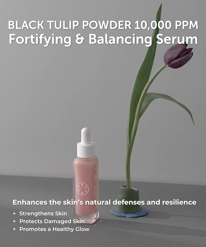 SERUMKIND Black Tulip Serum - Barrier Repair Antioxidant Korean Face Serum – Beta Glucan – Hydrating and Anti-aging – Vegan, Cruelty-Free, Unscented – 1.01 fl.oz.-GlimoraGlow