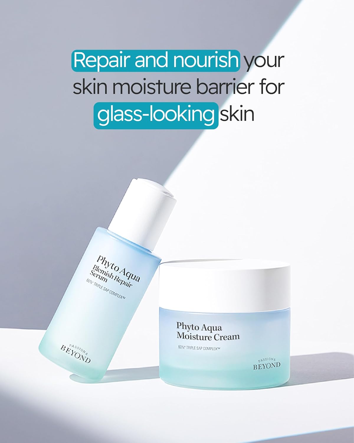 BEYOND Phyto Aqua Moisture Cream (Face Cream, 1.7fl oz) – Vegan Korean Skin Care for 100-Hour Hydration & Skin Barrier by LG Beauty-GlimoraGlow