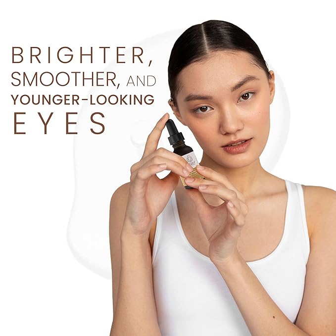 E2H Corrector Eye Serum with Bergamot and Peptides | Minimizes Creases & Dark Circles | Hydrates & Smoothens | Dramatic Results-GlimoraGlow