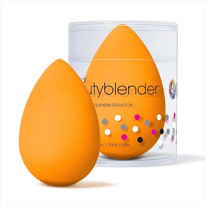 Beautyblender® | Pop Beauty Blender Makeup Sponge, Super-Soft Foam Easily Blends Foundations, Powders & Creams, Made in USA, Reusable, Washable, Streak Free Application, Vegan, Cruelty Free-GlimoraGlow
