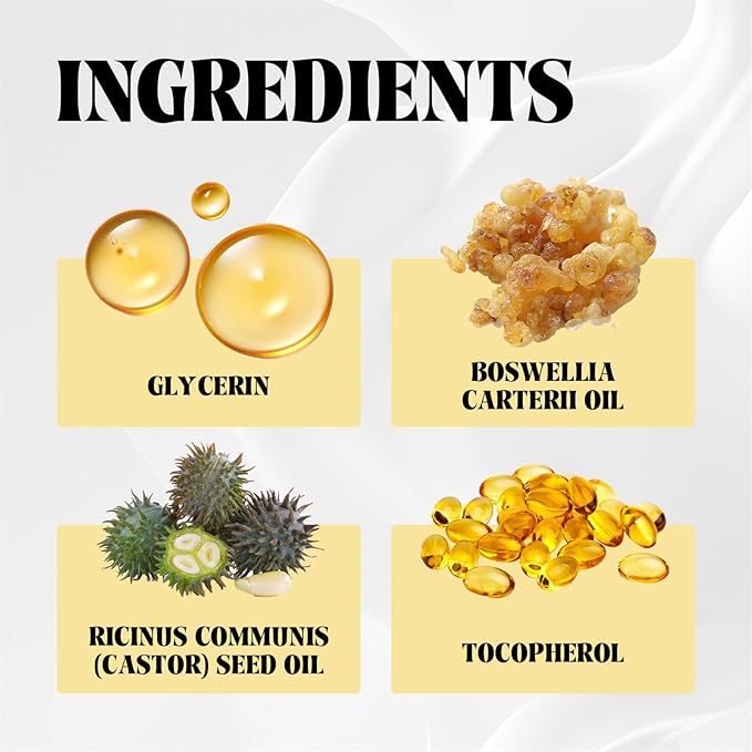 Time Eraser Rollerball Castor Oil and Frankincense, Time Eraser Rollerball, Castor Oil and Frankincense Eye Roller for Reducing Dark Circles and Bags Under Eyes-GlimoraGlow