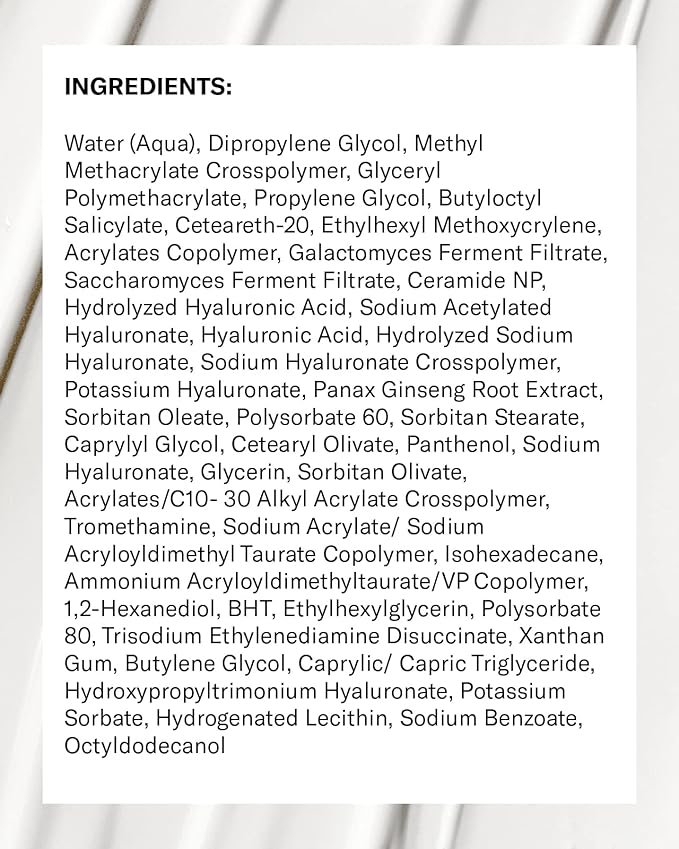 Then I Met You Essence Light Sunscreen, Broad Spectrum SPF 50 Lotion PA+++, with Hyaluronic Acid, Vegan, Cruelty-Free, 1.69 oz-GlimoraGlow
