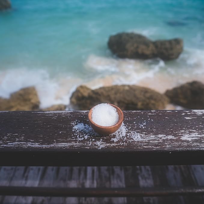 1400 Below 5 Lbs Jar Dead Sea Salt, Fine Grain - Foot and Spa Bath Soak, Exfoliating Body Scrub, 100% Pure and Mineral-Rich, Highest Mineral Content – Natural Muscle Tension Relief-GlimoraGlow