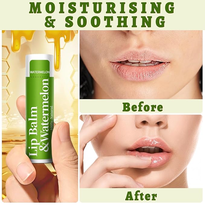 20 Pack Lip Balm, 12 Flavored Natural Lip Balm Bulk Set, Moisturizing Bulk Mini Balm Pack for Dry Cracked Lips,Hydrating for Gifts Party Favors(4.2g/0.15oz)-GlimoraGlow