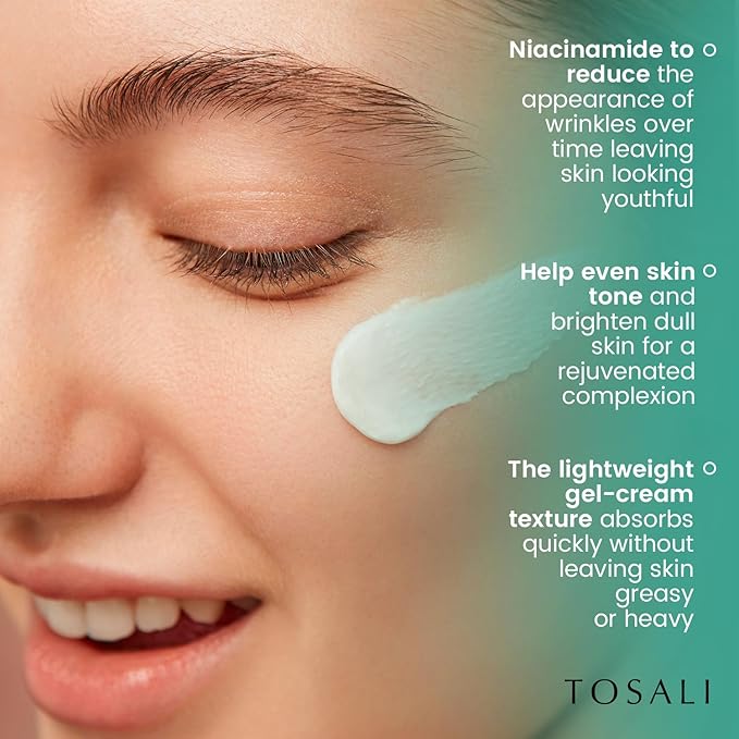 Anti Aging Face Cream for Women, 1.7 oz - Niacinamide Cream, Hydrating Face Moisturizer with Multivitamins - Day & Night Cream for Face with Anti Aging Effect, Skin Care for All Skin Types-GlimoraGlow