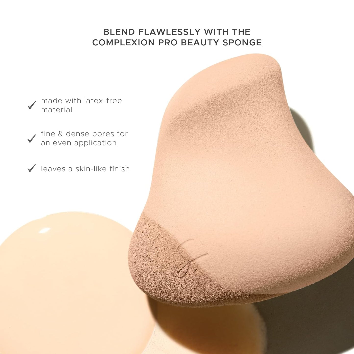 Original Beauty Blender Makeup Sponge Applicator for Powder, Cream & Liquid, Beauty Tools Puff, Streak Free Application, Vegan, Cruelty Free Made in USA, Peach (3 Pieces)-GlimoraGlow